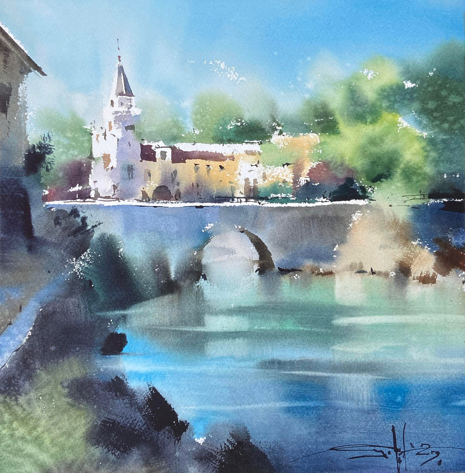 Sunny Portugal - Northwest Watercolor Society