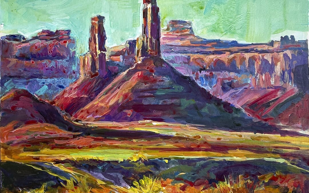 Valley Of The Gods Northwest Watercolor Society